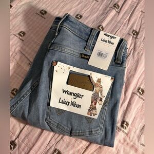Wrangler x Lainey Wilson Light Blue Denim Jeans